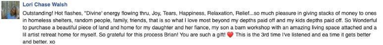 “So wonderful to purchase a beautiful piece of land and home for my daughter and her fiance.”